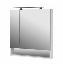 GAP Зеркальный шкаф 80, белый глянец, ROCA