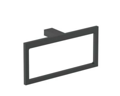 Держатель для полотенец квадратный Corinto черный 16930.N