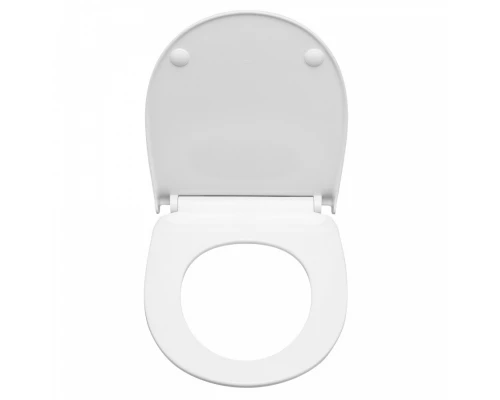 VICTORIA Сиденье и крышка для унитаза, дюропласт.,тонкое , с механизмом мягкого закрыв. ROCA
