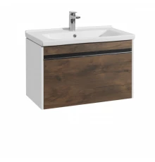 Тумба КАПРИ 80, таксония темная (под раковину МИРАНДА 80)