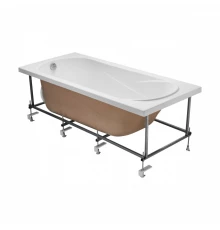 Монтажный комплект д/ванны КАСАБЛАНКА XL/ФИДЖИ 180х80см.(рама,слив-перелив с сифоном,креп-е), САНТЕК