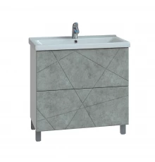 Тумба под раковину VIGO Geometry 80 напольная бетон (025 бетон)