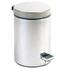 Ведро из нержавеющей стали с педалью матовое 30 л., 09100.30.S, шт