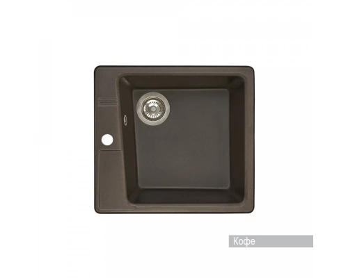 Мойка для кухни  Парма  510x470x175 мм, квадратная, кофе