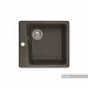 Мойка для кухни  Парма  510x470x175 мм, квадратная, кофе
