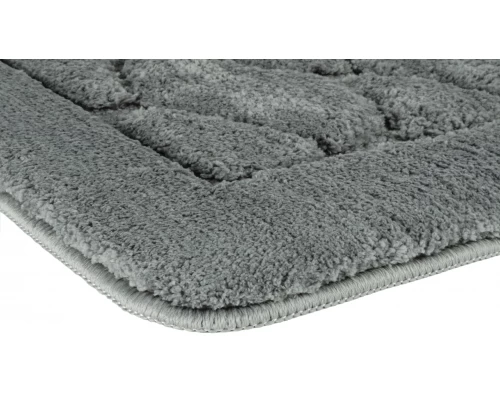 Коврик для ванной Fixsen Link 1-ый FX-5002K, серый, 50х80 см.