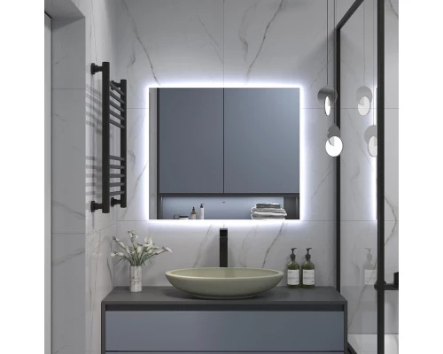 Зеркало Trezhe Led 800х700 бесконтактный сенсор