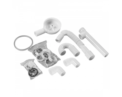 ПИЛОТ Умывальник 50/60 см. над стир.машиной, в компл. крепление, сифон,  САНТЕК