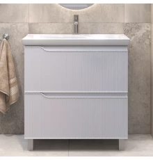 Тумба под раковину VIGO Neo 80 напольная белый (329)