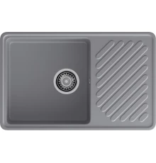 GranFest QUARZ (GF-ZL52) Мойка для кухни 760*480мм (темно-серый)