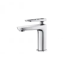 Prizma Смеситель для раковины, монолит.излив 126мм, р/ОД, хром, LM, LM3906C