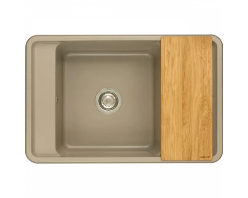 Мойка для кухни  Беллис 78 780x510x250 мм, прямоуг., серый шелк