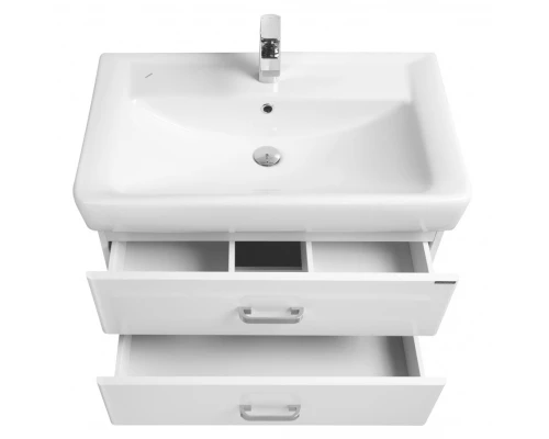 Тумба АМЕРИНА 80, белая (под раковину ТИГОДА 80)