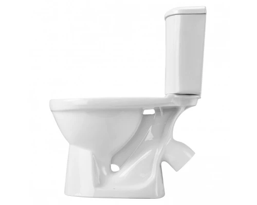 БОРЕАЛЬ Унитаз-компакт, антивсплеск, накл. вып., ниж. подв., 2-х режимная арматура, сиденье дюроплас
