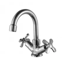 Partner Смеситель для раковины, пов.излив 119мм, р/ДВ, хром, LM, LM6547C