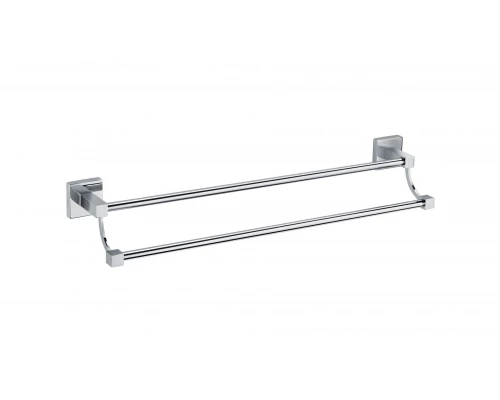 Полотенцедержатель трубчатый 2-ой FIXSEN Metra 60см (FX-11102)