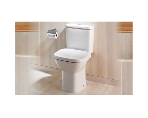 DEBBA Сиденье и крышка для унитаза, дюропласт., белое. ROCA