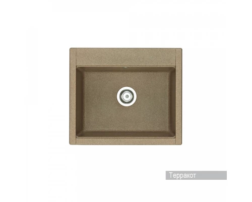 Мойка для кухни  Делия 60 602х517х218 мм, терракот
