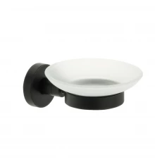 Мыльница стекло черная FIXSEN Comfort Black (FX-86008)