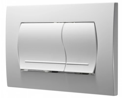 In-Wall Клавиша для инсталляции, двойная 52B, белая. ROCA