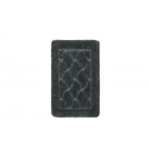 Коврик для ванной Fixsen Link 1-ый FX-5002V, графит, 50х80 см.
