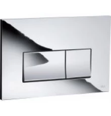 641504 Панель механ. двойная STREAM, пластик, хром глянцевый, с тросиком, OLI