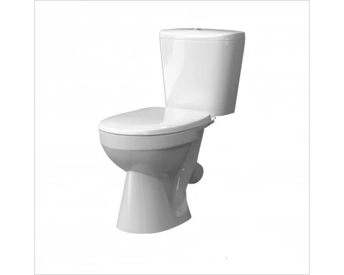 Унитаз-компакт КЕРАМИН Лаго двухрежимный, сиденье дюропласт (4810531150930)