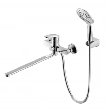 RS45 Смеситель для ванны, длин.пов.излив, р/ОД, хром, ROS, RS45-32