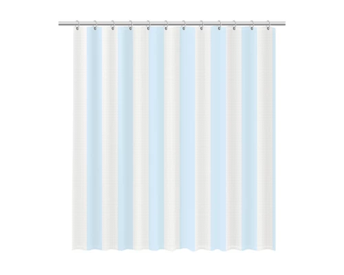 Шторка для ванной Fixsen Vafel, голубая FX-5020C