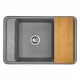 Мойка для кухни  Беллис 78 780x510x250 мм, прямоуг., серый