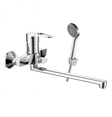 DR70 Смеситель для ванны, пов.излив 272мм, р/ОД, хром, DR, DR70043