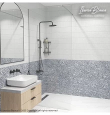 Душевая перегородка IBERICA BLANCA Mod.602 Walk In прозрачное стекло/хром 120х200см (IB602.SC.200.120)