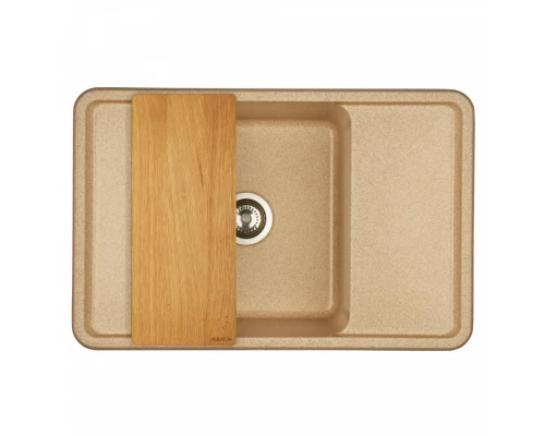 Мойка для кухни  Беллис 78 780x510x250 мм, прямоуг., песочный