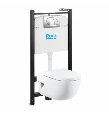 MERIDIAN COMPACT Комплект 4 в 1 (инсталляции+подв. унитаз+сиденье с механизмом Soft-Closing+смывн