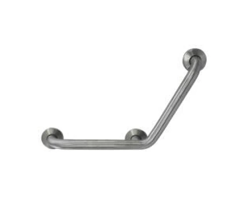Поручень настенный под углом 135. 400х400 Nofer 15161.S из нерж. стали матовой, шт