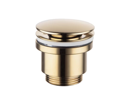 Клапан донный универсальный Click/Clack 1,25, золото. LEMARK