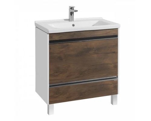 Тумба КАПРИ 80, таксония темная (под раковину МИРАНДА 80)