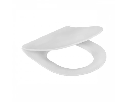 LEON SLIM Сиденье и крышка для унитаза, дюропласт., с механизмом Soft-Closing, белое. ROCA