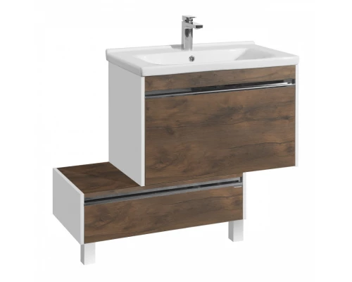 Тумба КАПРИ 80, таксония темная (под раковину МИРАНДА 80)