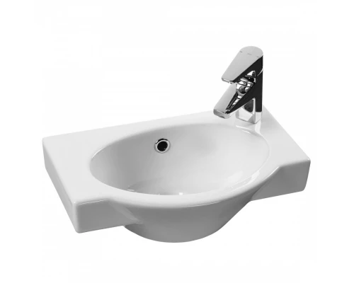 ФОРУМ Раковина 45х28 см. (П), хр.кольцо, крепление, САНТЕК