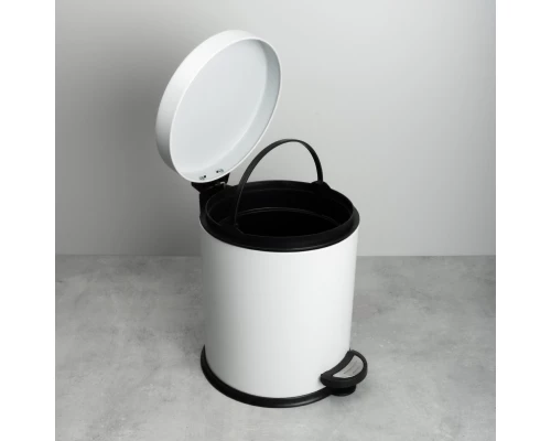 Ведро с крышкой 5 л FIXSEN белый (FX-34024W)