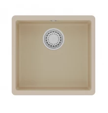 Кухонная мойка Lemark SINARA 440-U подстольного монтажа из кварцгранита, Бежевый
