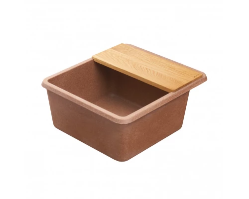 Мойка для кухни  Беллис 57 570x510x250 мм, прямоуг., терракот