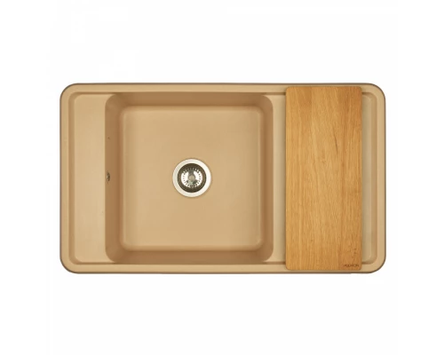 Мойка для кухни  Беллис 87 870x510x250 мм, прямоуг., латте