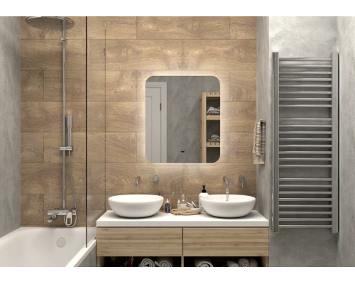 Зеркало Burzhe Led 600х700 бесконтактный сенсор