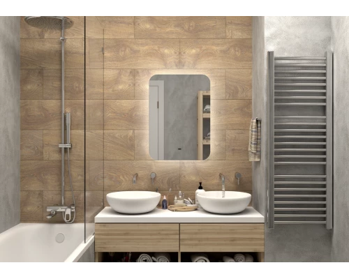 Зеркало Burzhe Led 500х700 бесконтактный сенсор