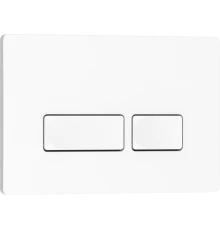 Кнопка смыва IBERICA BLANCA ESTI-R ABS-пластик, белый глянцевый (IB.B021.001.000)