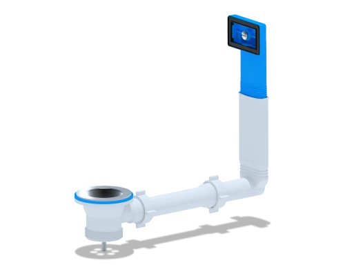 Перелив жесткий Ани для мойки 1 1/2