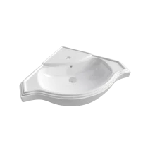 Раковина KIROVIT Классик 650 мебельная угловая белый (Вн Крв31) 4640021063071