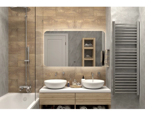 Зеркало Burzhe Led 1200х700 бесконтактный сенсор